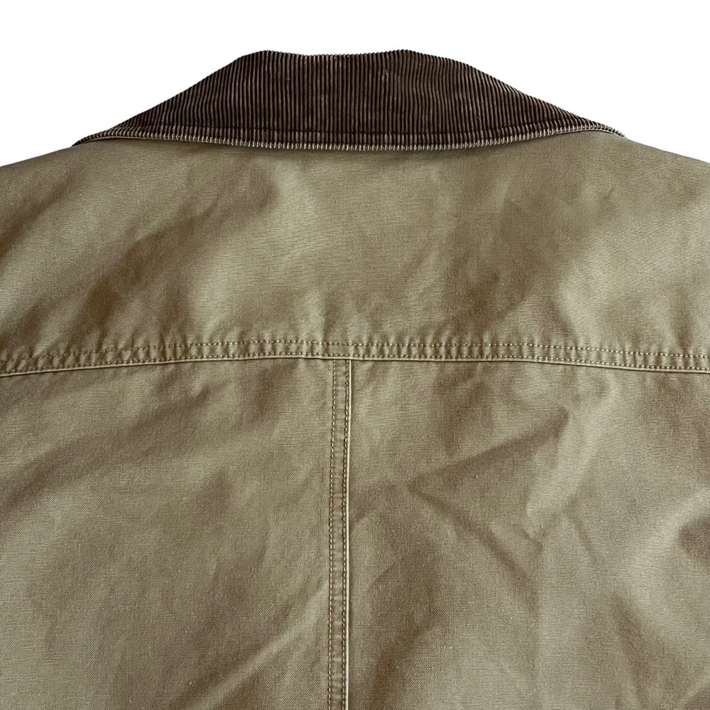 SOLD L. L. Bean Mens Original Field Canvas Barn Jacket Flannel Lining M - Picture 8 of 12